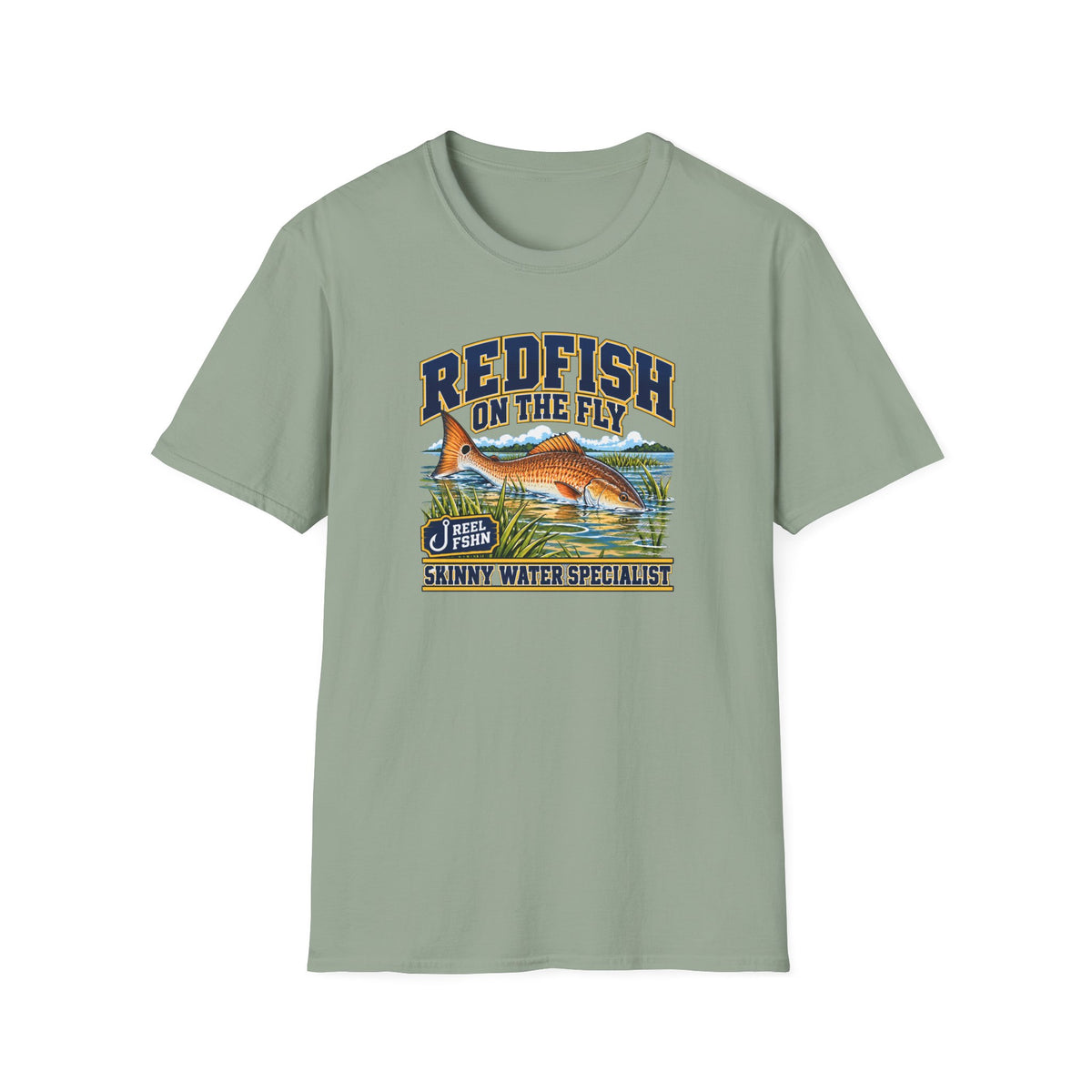 Redfish on the Fly T-Shirt