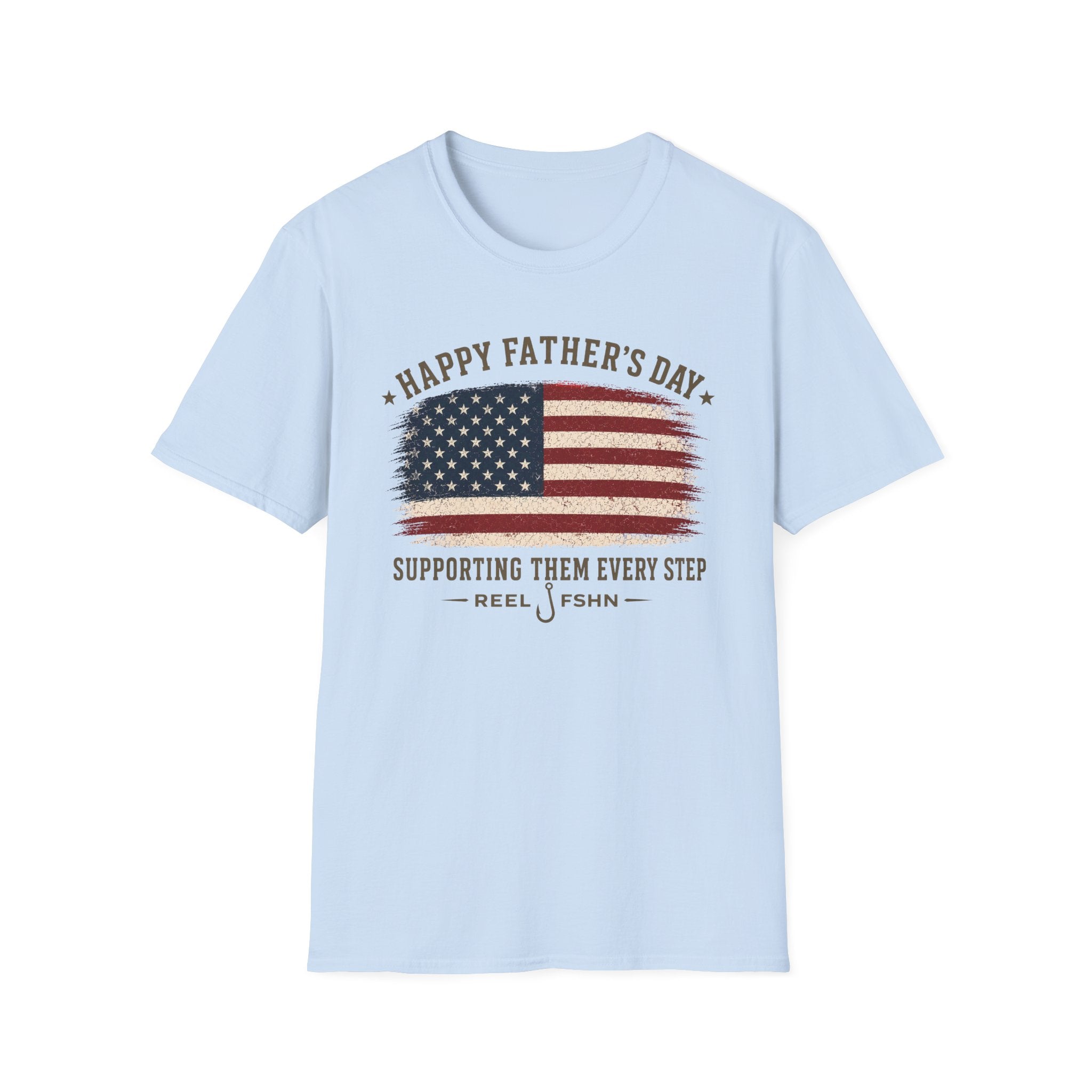 Happy Father's Day Supporting Them Every Step T-Shirt