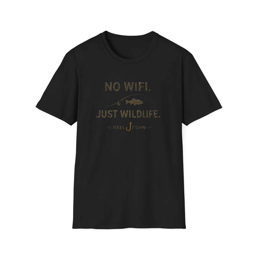 No WiFi Just Wildlife T-Shirt