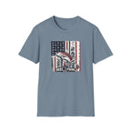 American flag with Tuna T-Shirt