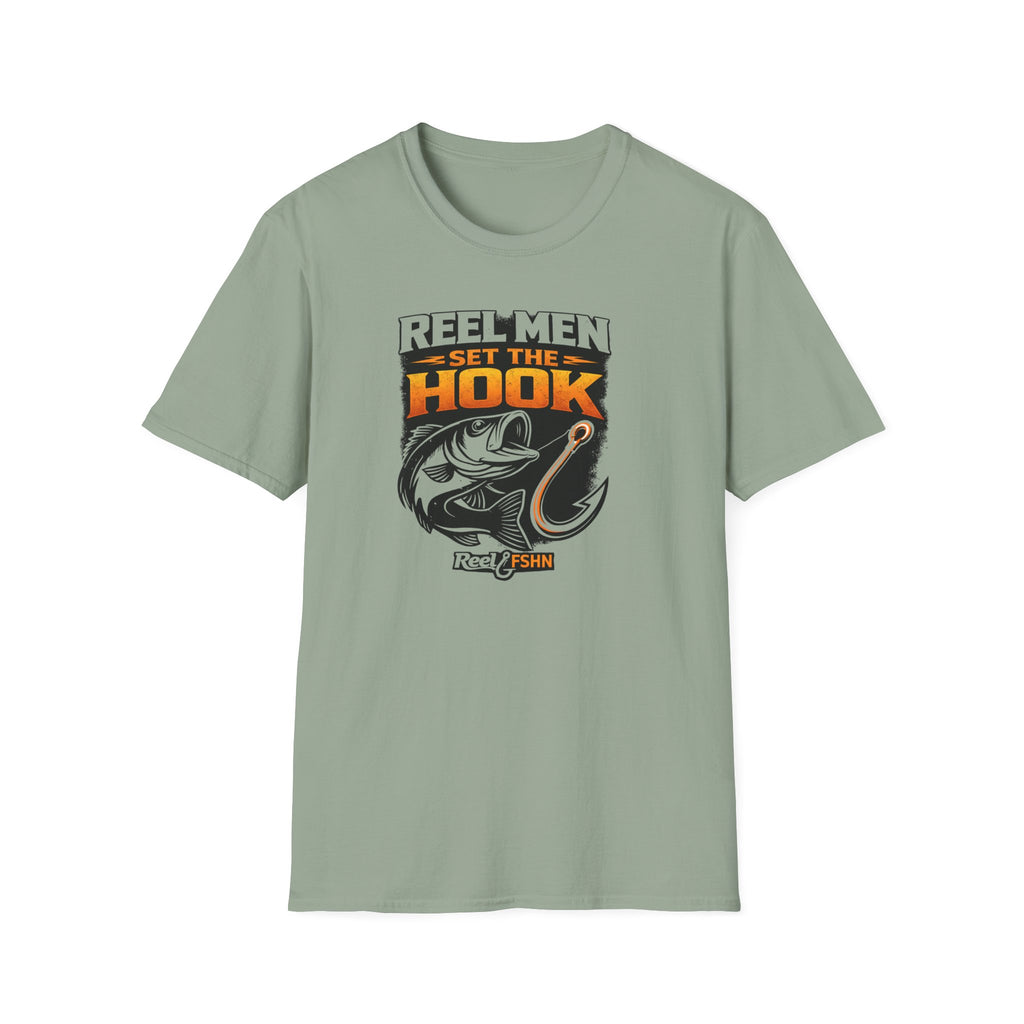 Reel Men Set The Hook T-Shirt