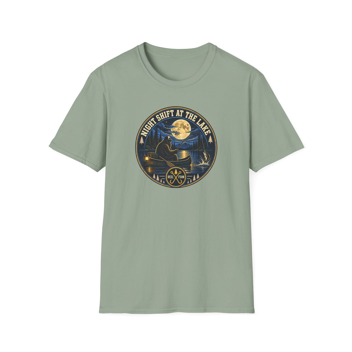 Night Shift At The Lake T-Shirt