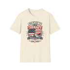Fishing Is My Therapy Freedom Is My Why T-Shirt