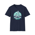 White & Seafoam Hook T-Shirt