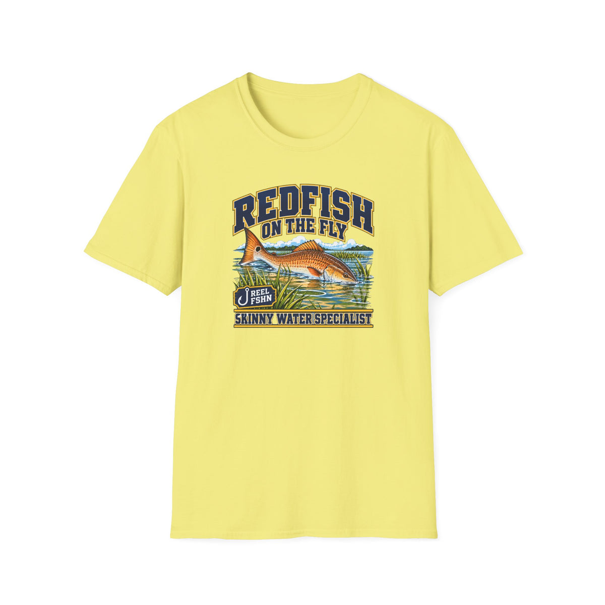 Redfish on the Fly T-Shirt