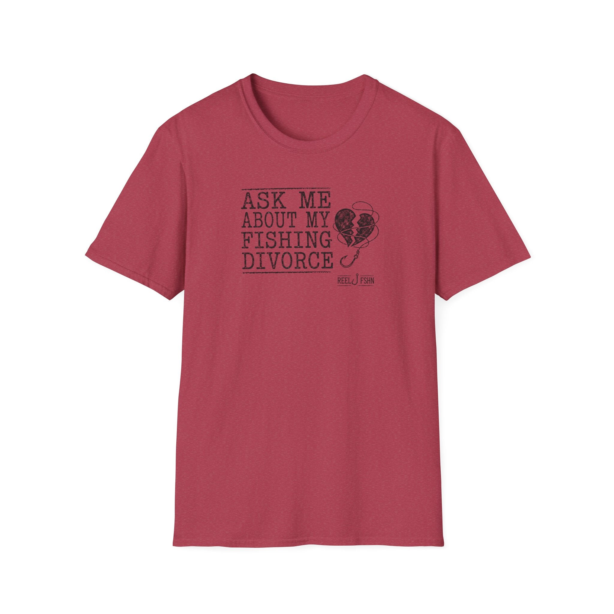 Ask Me About My Fishing Divorce T-Shirt