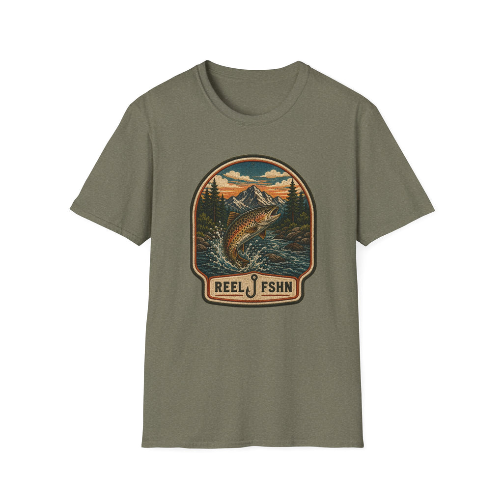 Trout Stream Patch T-Shirt