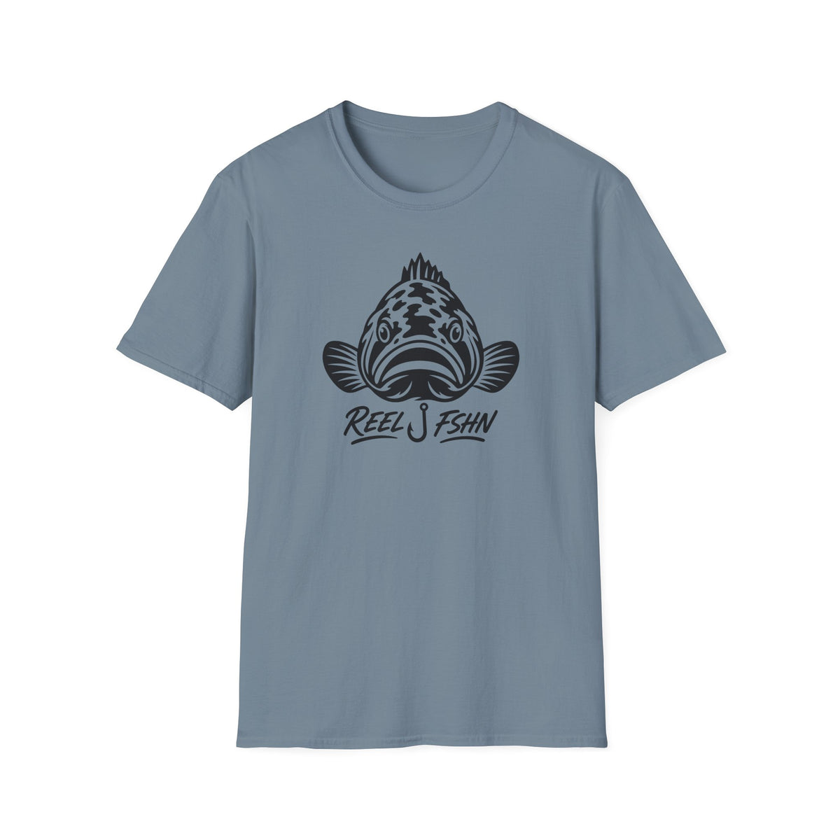 Grouper Face Decal T-Shirt