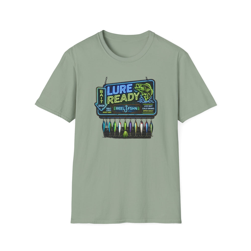 Lure Ready Neon Sign  T-Shirt