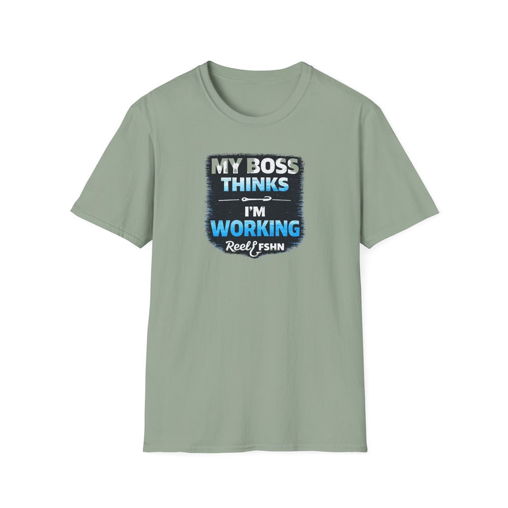 My Boss Thinks I'm Working T-Shirt