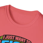 I Just Want To Fish & Ignore My Adult Problems T-Shirt