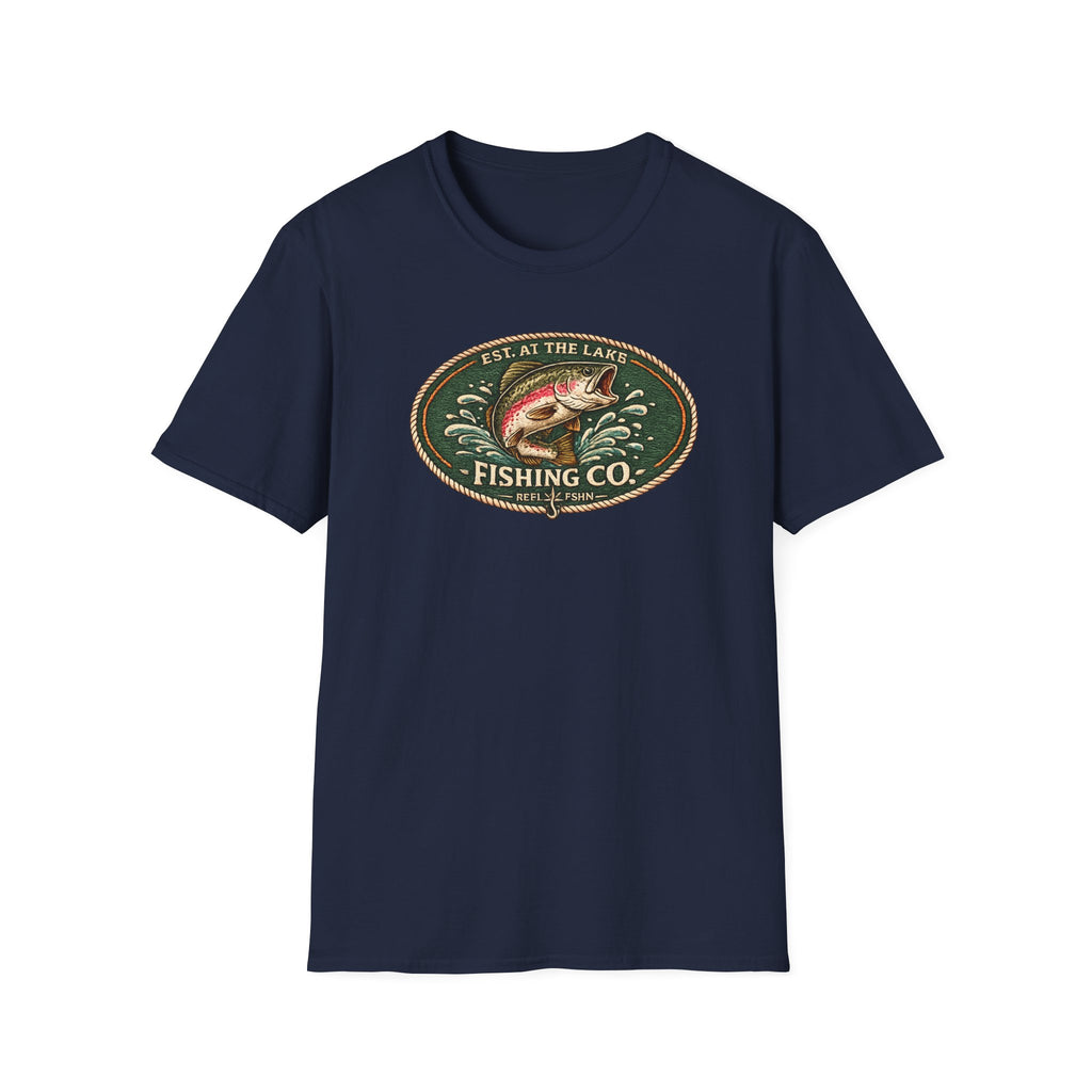 Est. At The Lake Fishing Co. T-Shirt