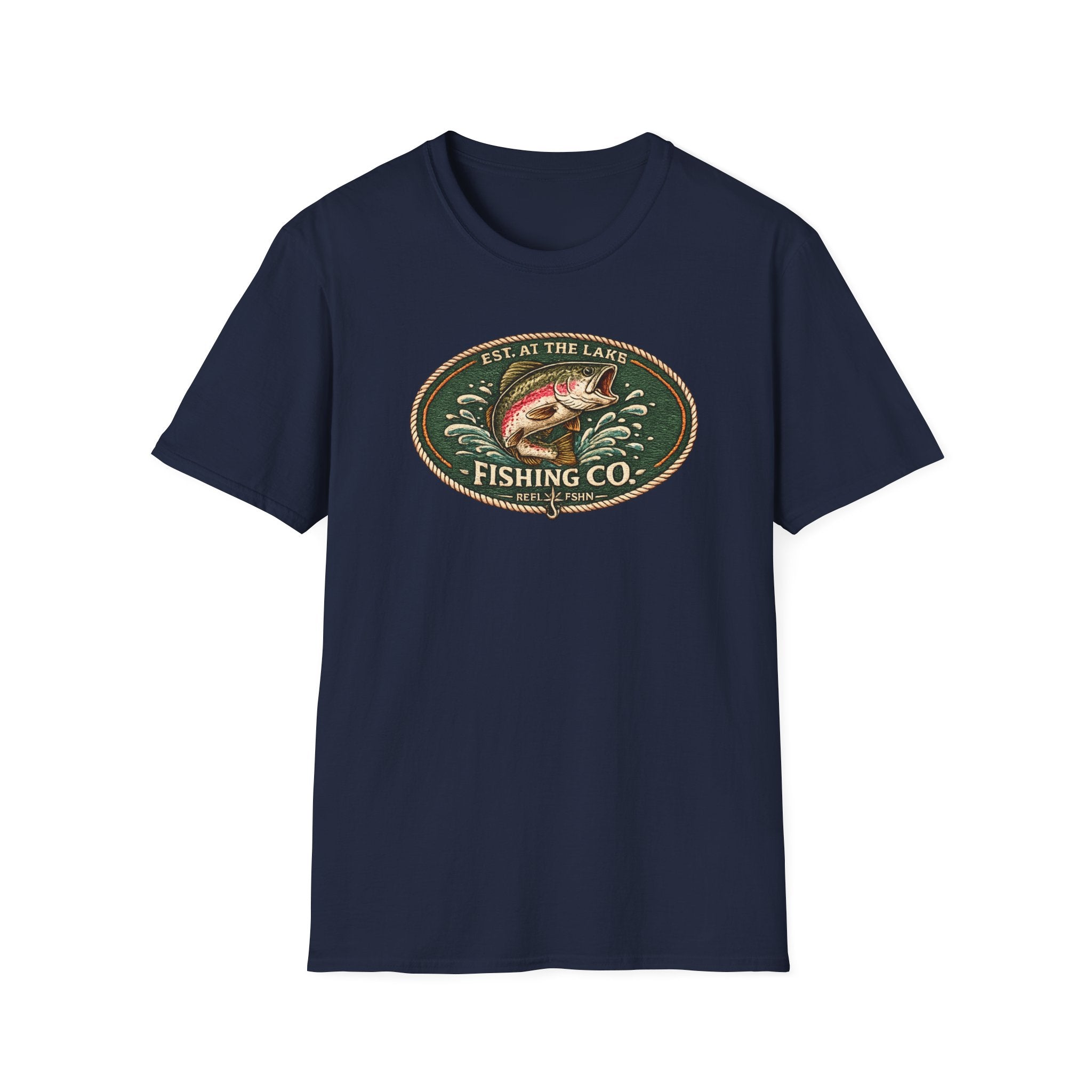 Est. At The Lake Fishing Co. T-Shirt