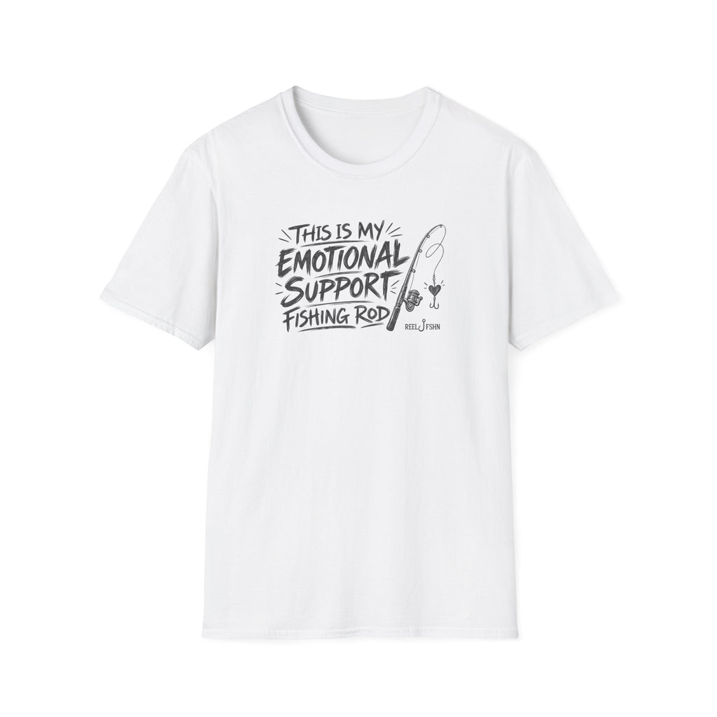 This Is My Emotional Support Fishing Rod T-Shirt