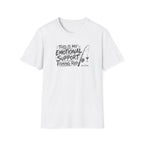 This Is My Emotional Support Fishing Rod T-Shirt
