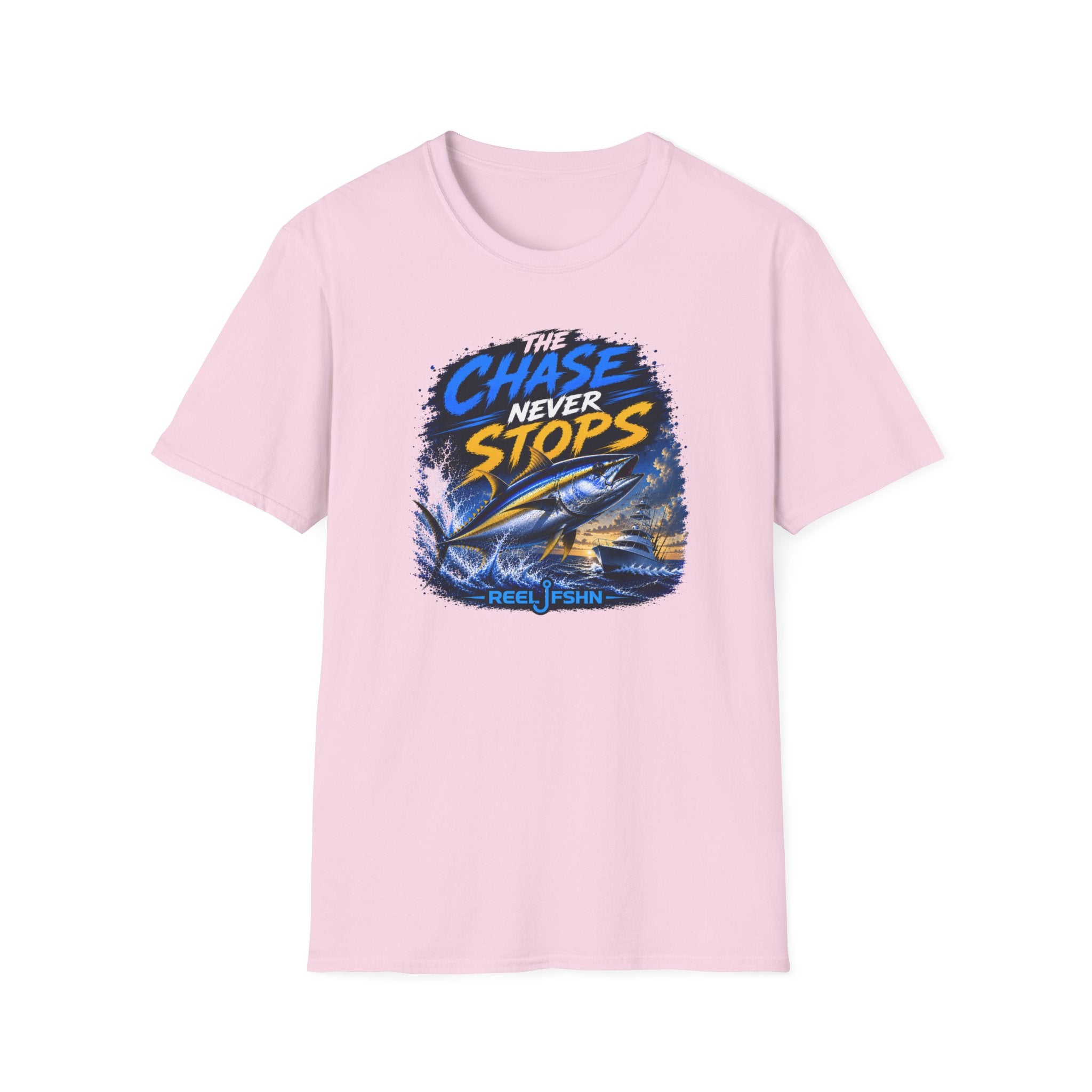 The Chase Never Stops T-Shirt