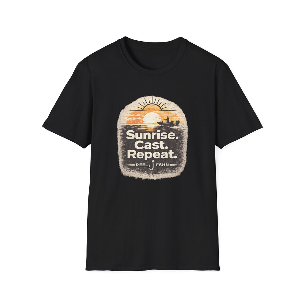 Sunrise. Cast. Repeat. T-Shirt