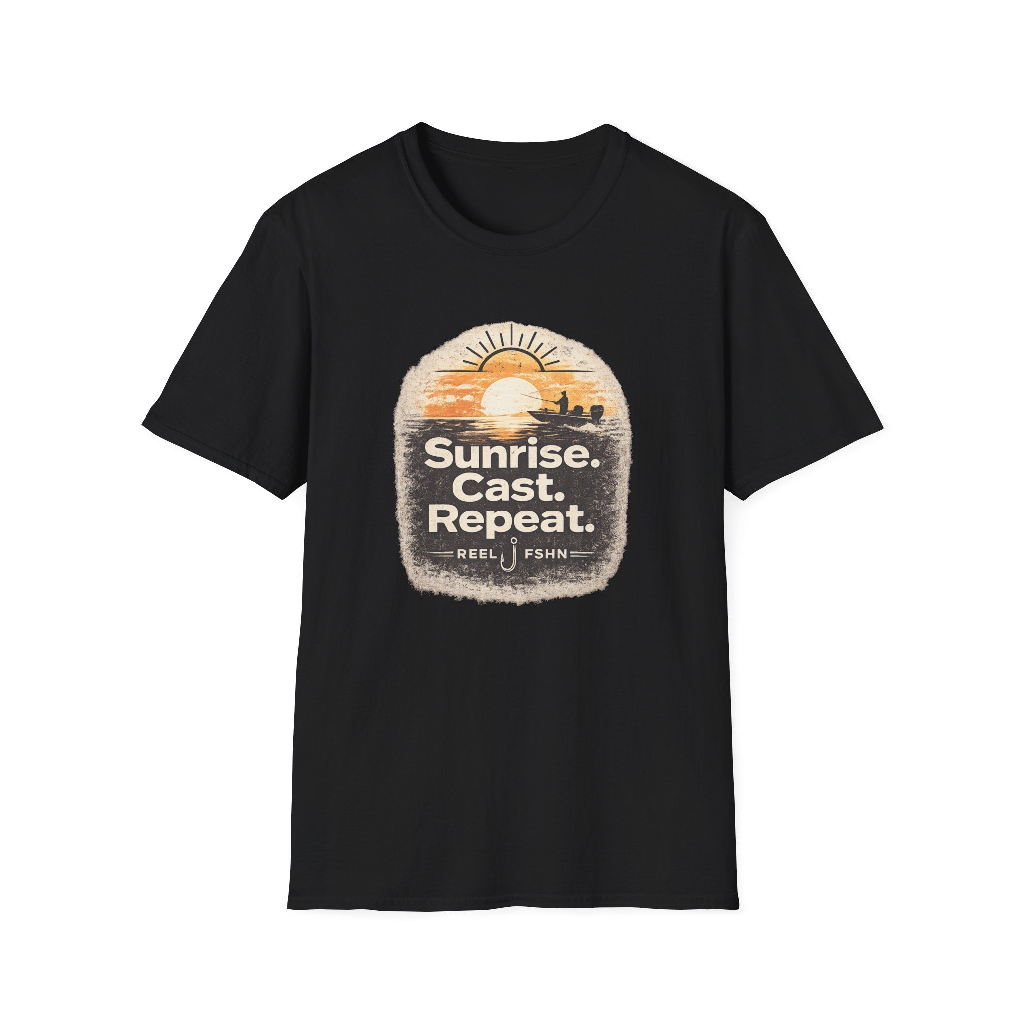 Sunrise. Cast. Repeat. T-Shirt