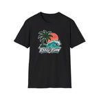 Palm & Turquoise Wave T-Shirt