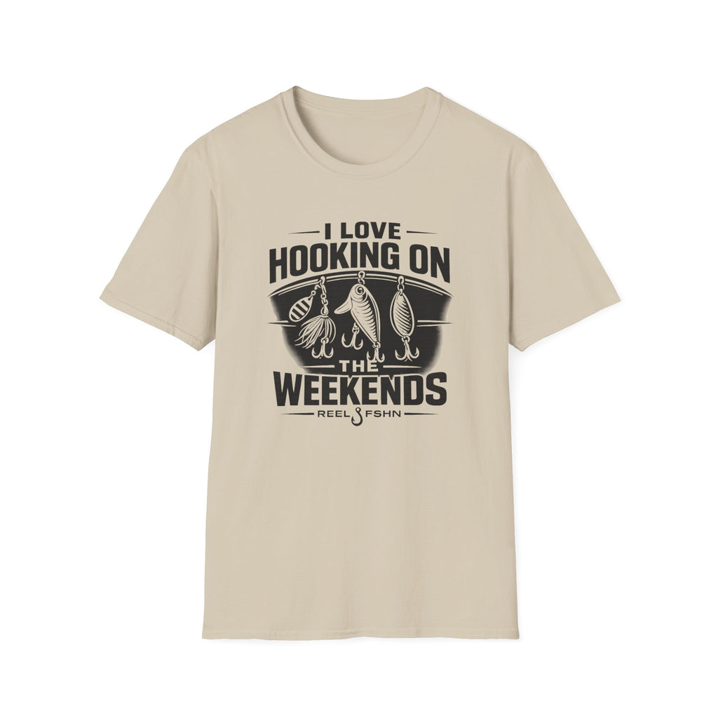 I love Hooking On The Weekends  T-Shirt