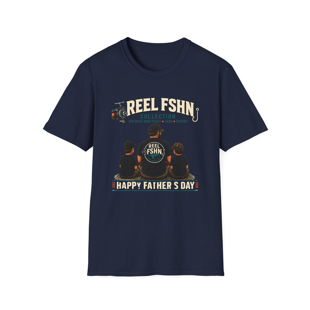 REEL FSHN Happy Father's Day T-Shirt