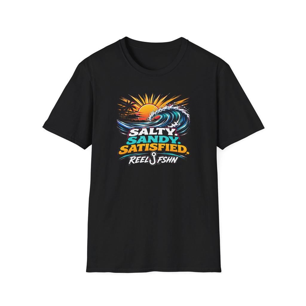 Salty. Sandy. Satisfied. T-Shirt