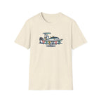 Fish On Tropical Boat T-Shirt