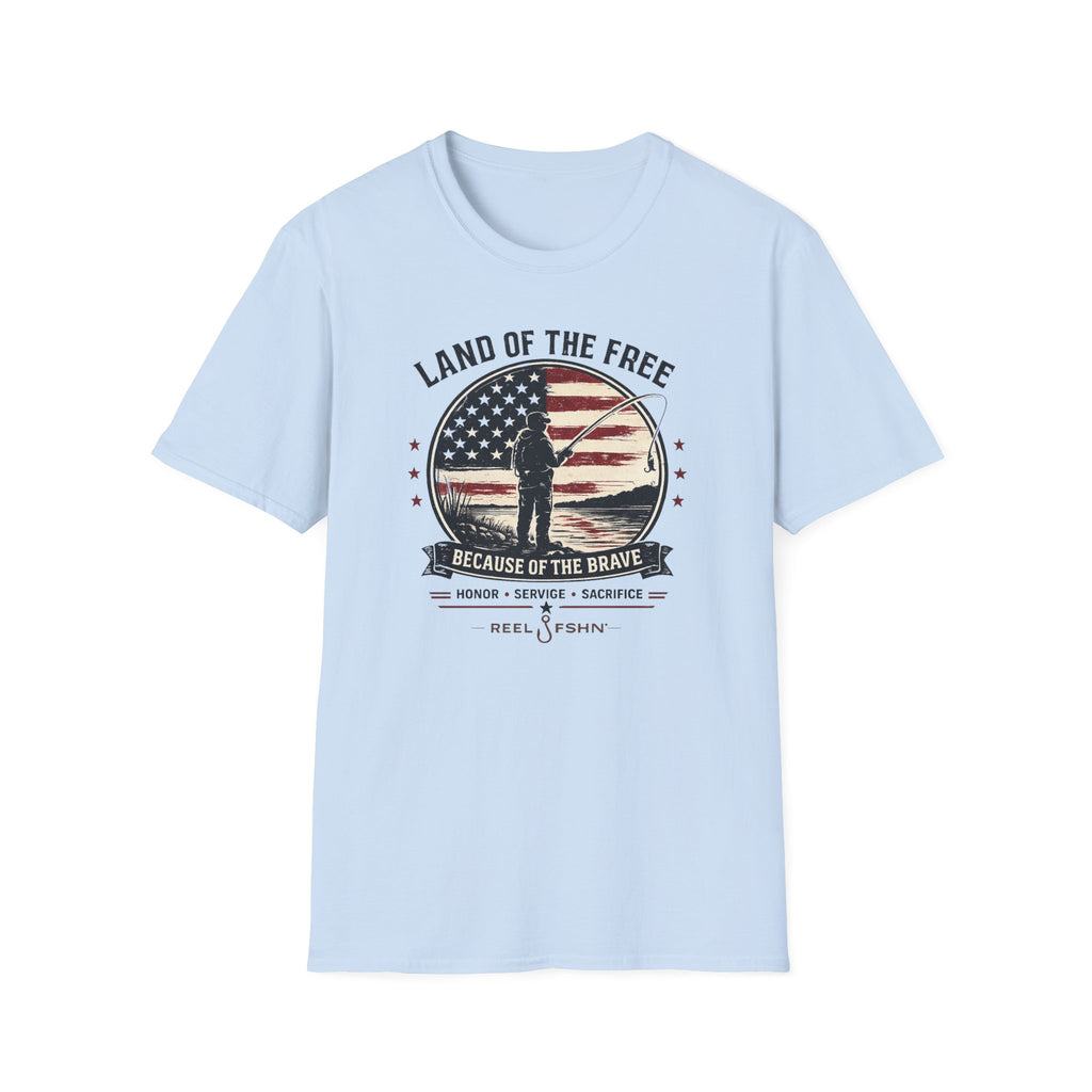 Land Of The Free Because Of The Brave T-Shirt