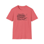 This Is My Emotional Support Fishing Rod T-Shirt