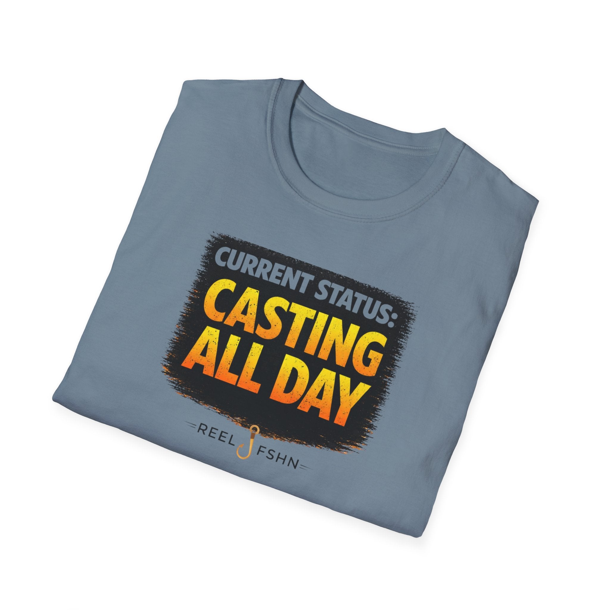 Current Status: Casting All Day T-Shirt
