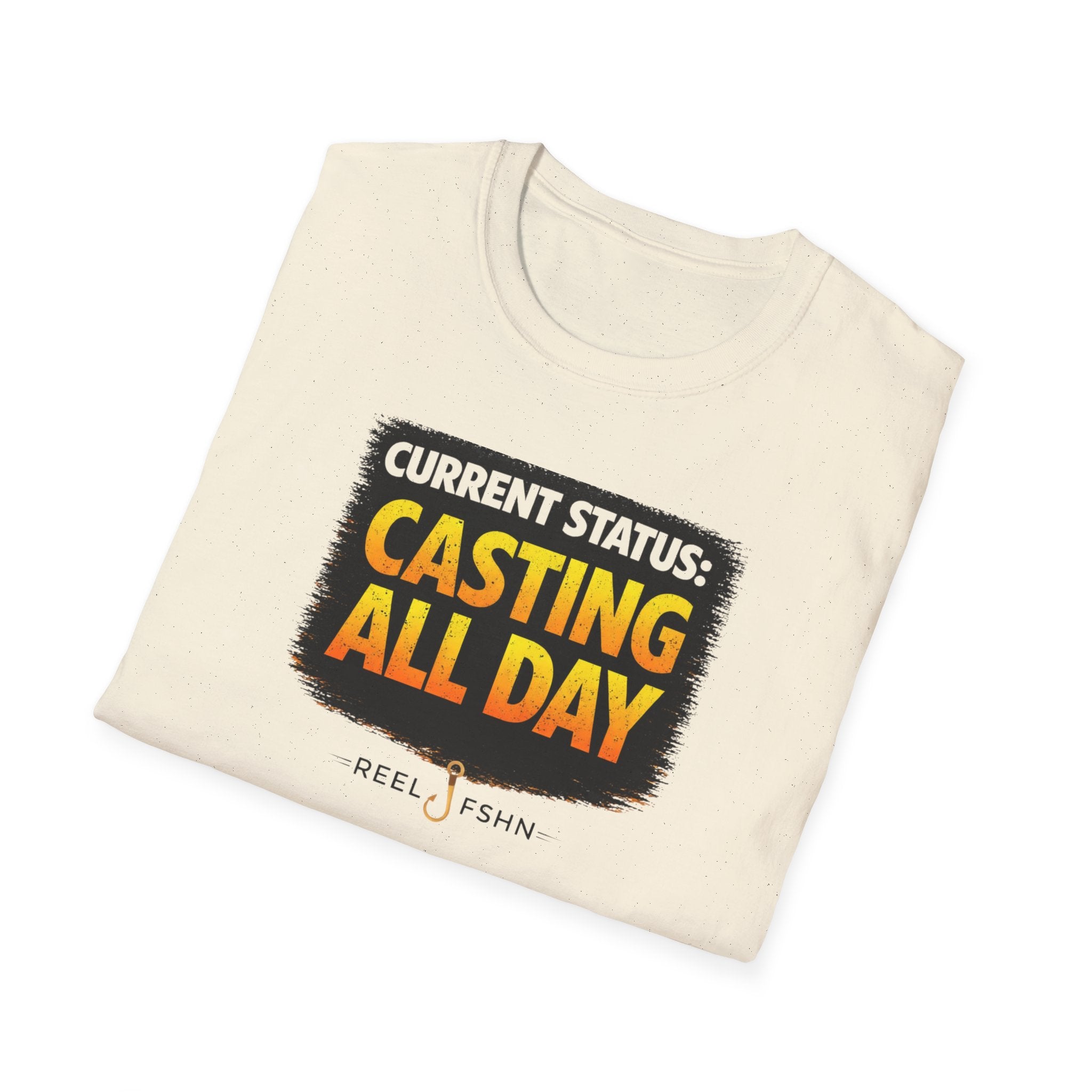 Current Status: Casting All Day T-Shirt