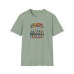 You Just Can't Have One Funky Print T-Shirt