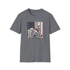 American flag with Tuna T-Shirt