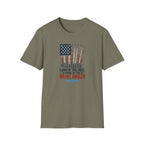 Land Of The Free Home Of The Brave Angler T-Shirt