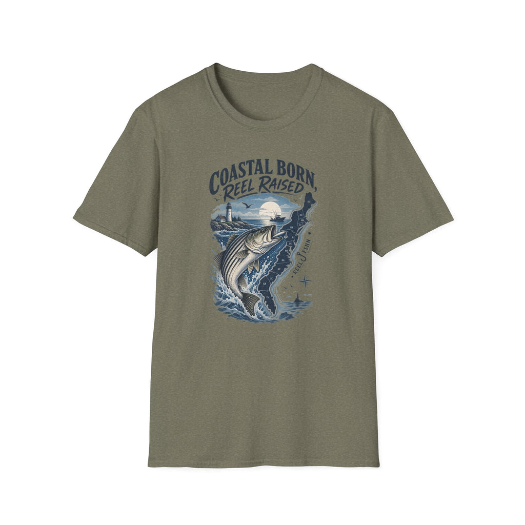 Coastal Born REEL Raised T-Shirt