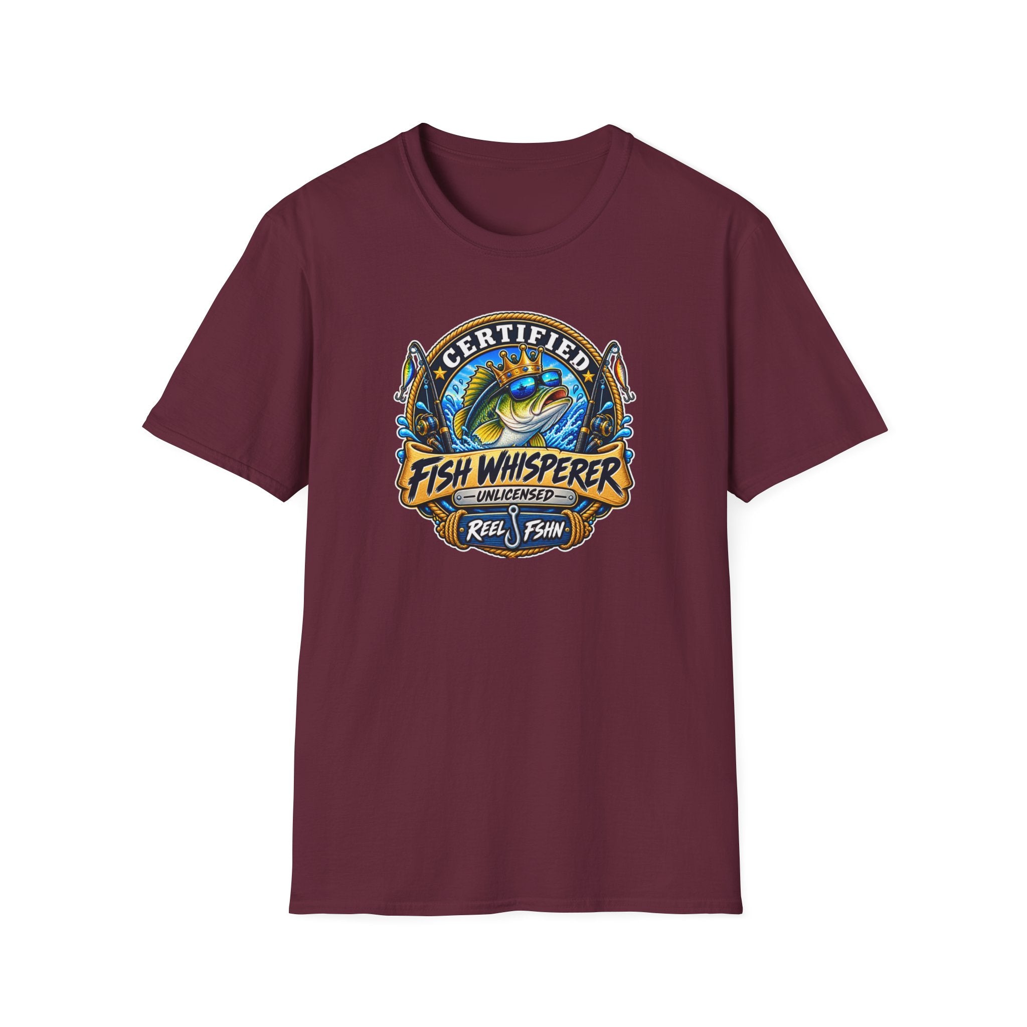 Certified Fish Whisperer (Unlicensed) T-Shirt