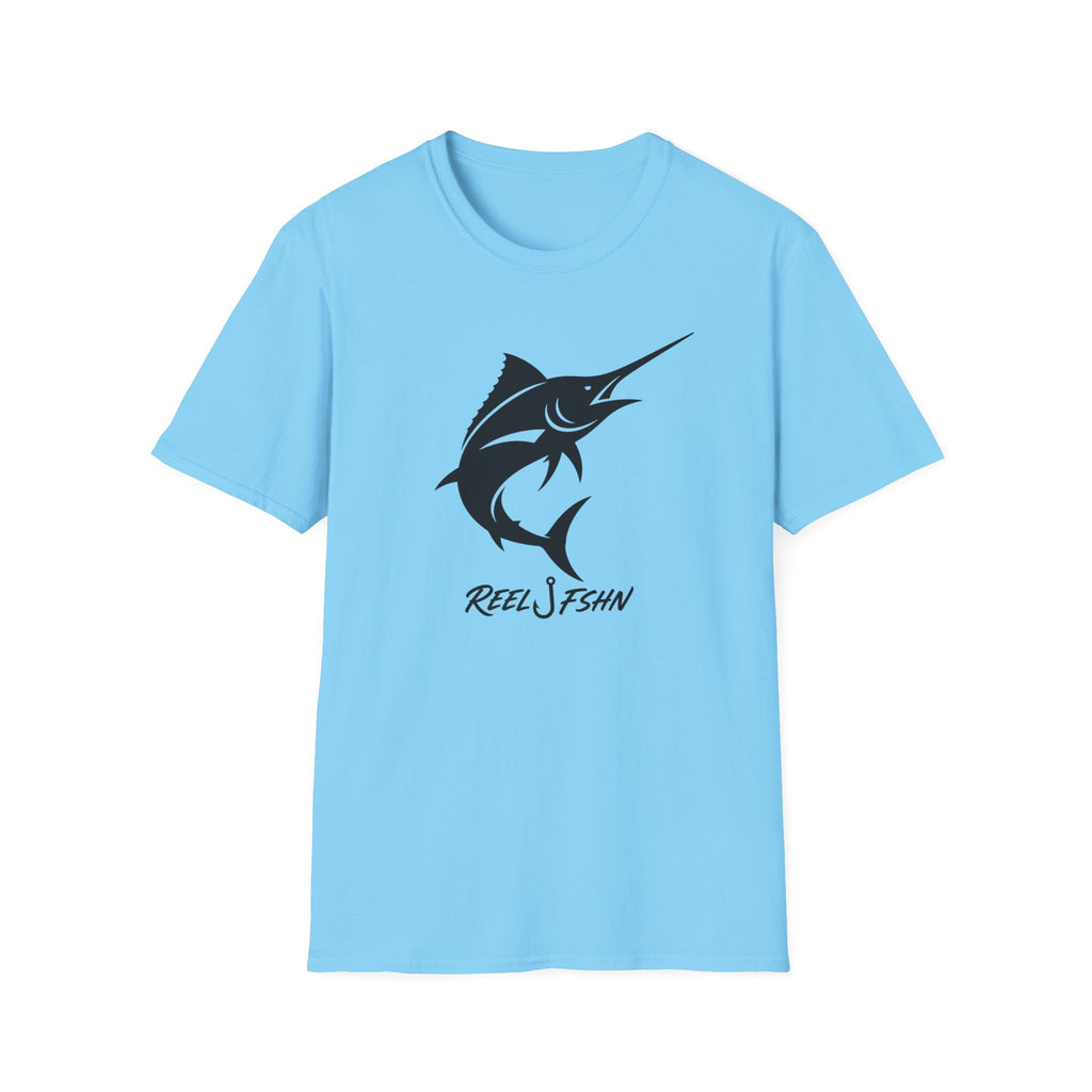 Marlin with REEL FSHN Logo T-Shirt
