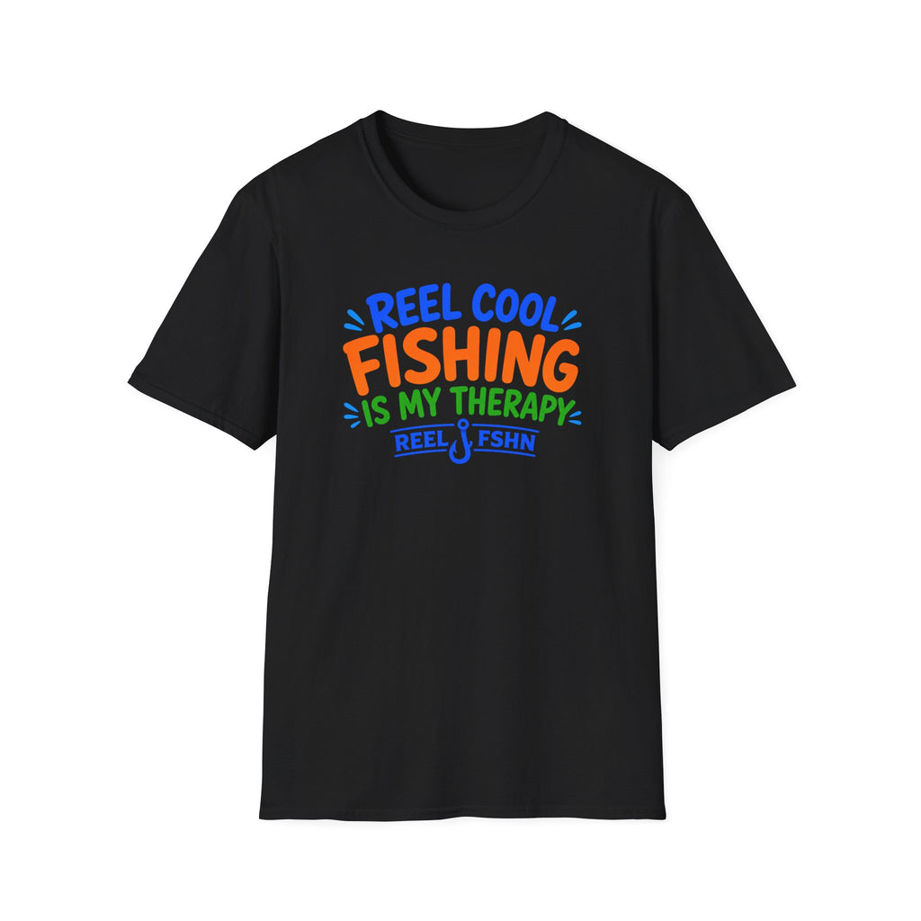 Reel Cool Fishing Is My Therapy  T-Shirt
