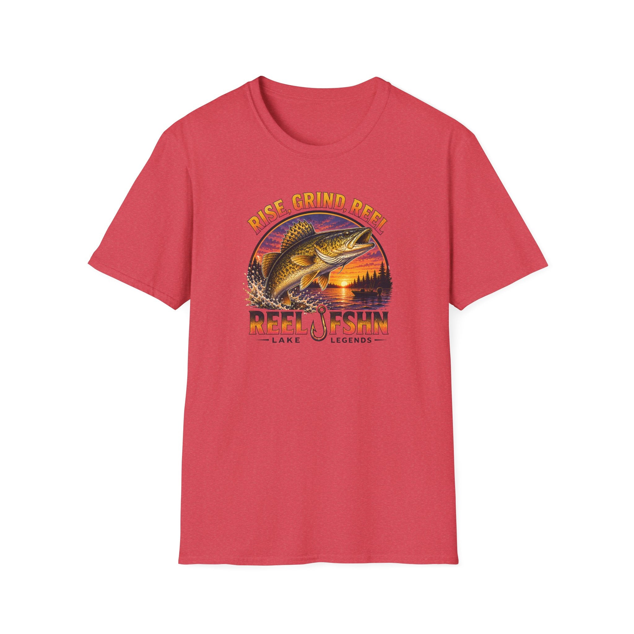 Rise, Grind, REEL T-Shirt