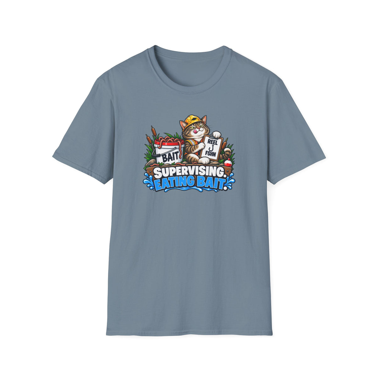 Supervising.  Eating Bait T-Shirt