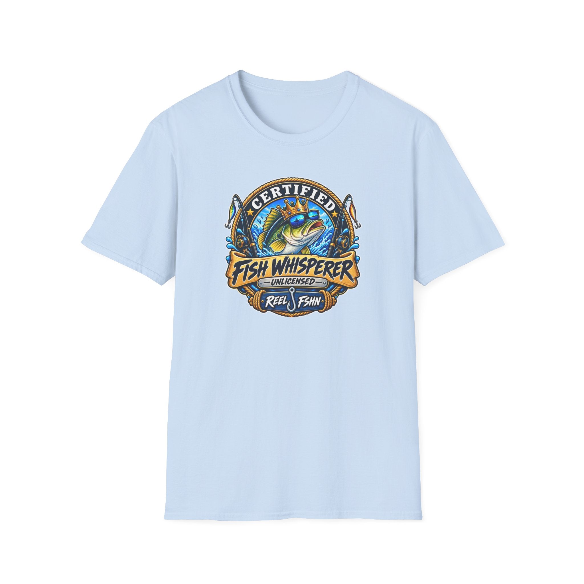 Certified Fish Whisperer (Unlicensed) T-Shirt