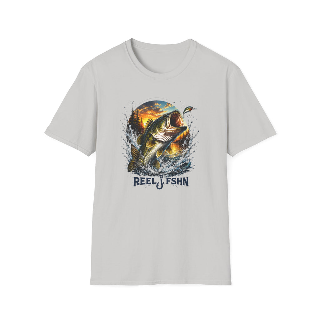 Bass Jumping Out of Water  T-Shirt