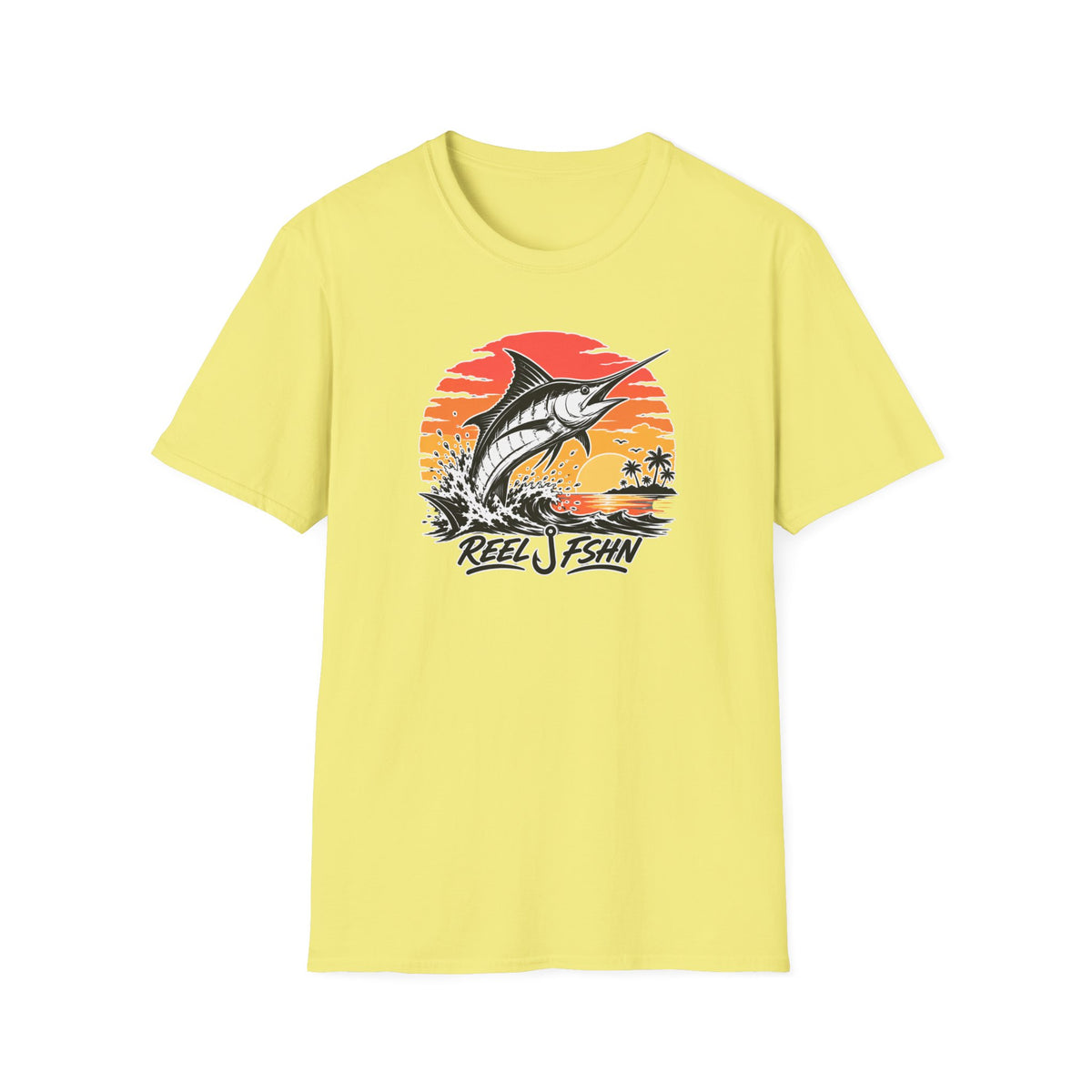 Sunset Marlin Run T-Shirt