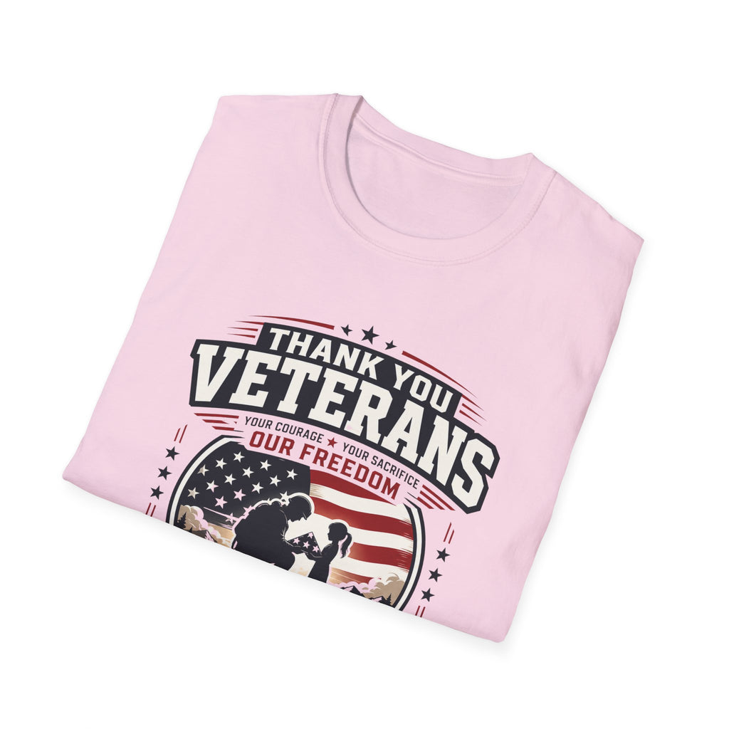 Thank You Veterans Honoring All Who Served T-Shirt