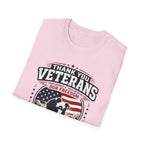 Thank You Veterans Honoring All Who Served T-Shirt