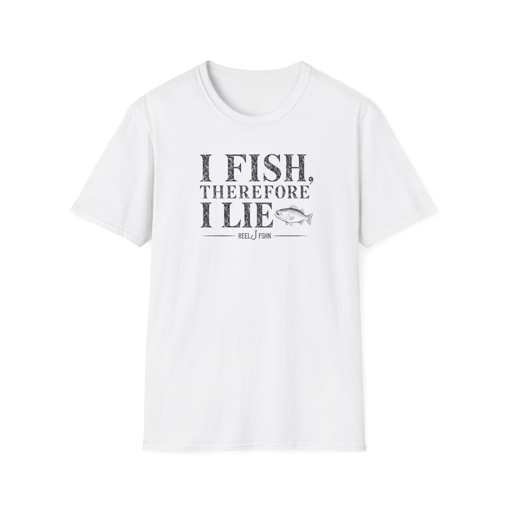 I Fish Therefore I Lie T-Shirt