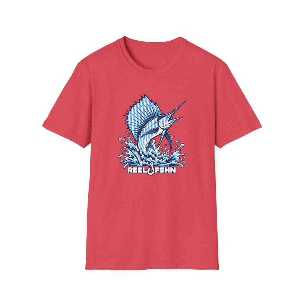 Blue & White Marlin T-Shirt