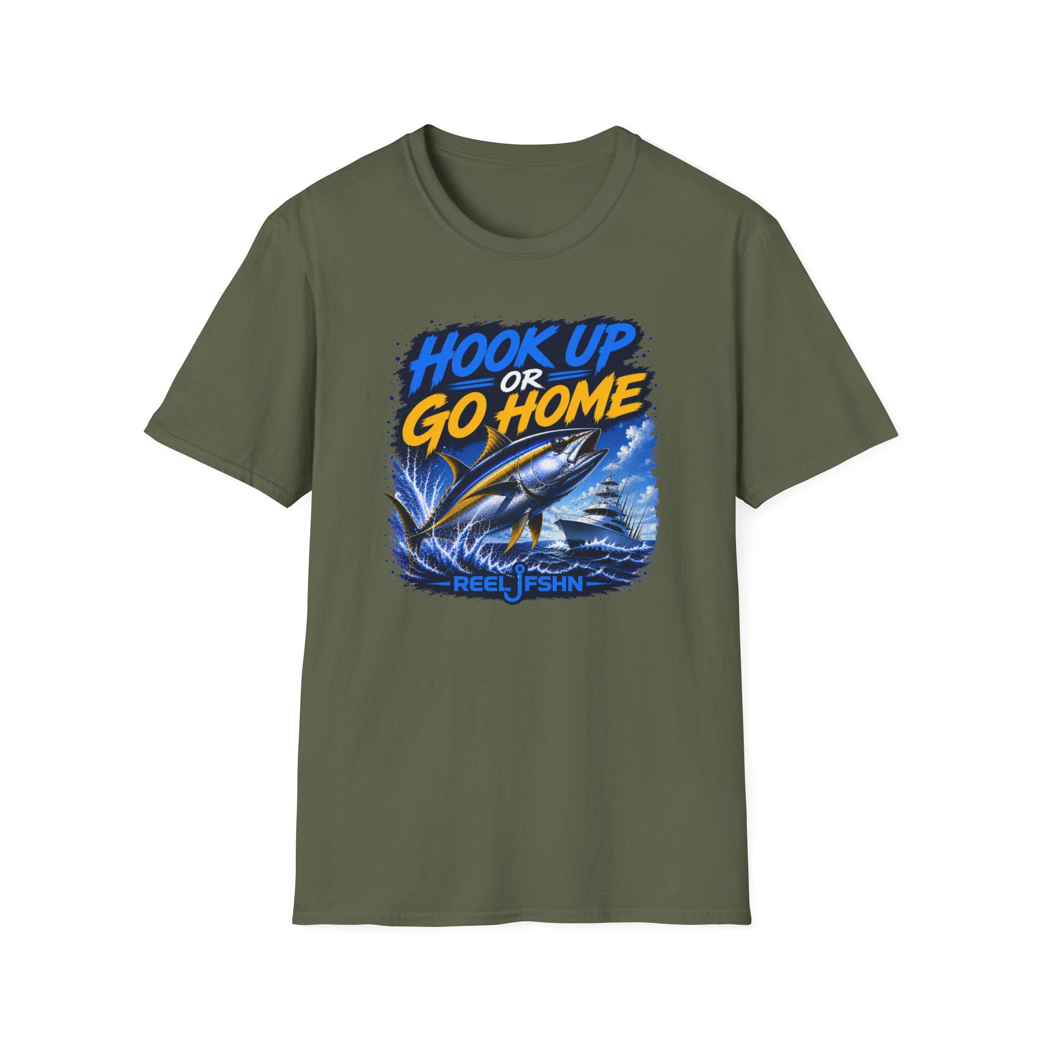 Hook Up Or Go Home Tuna T-Shirt