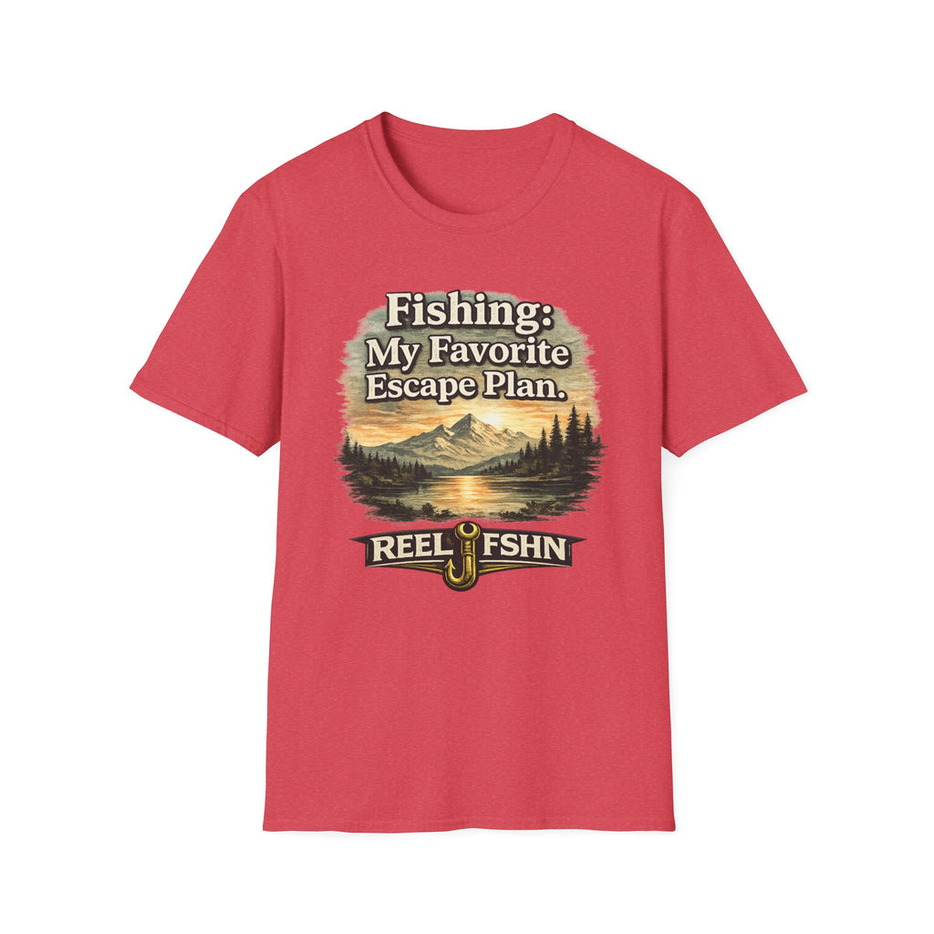 Fishing: My Favorite Escape Plan T-Shirt