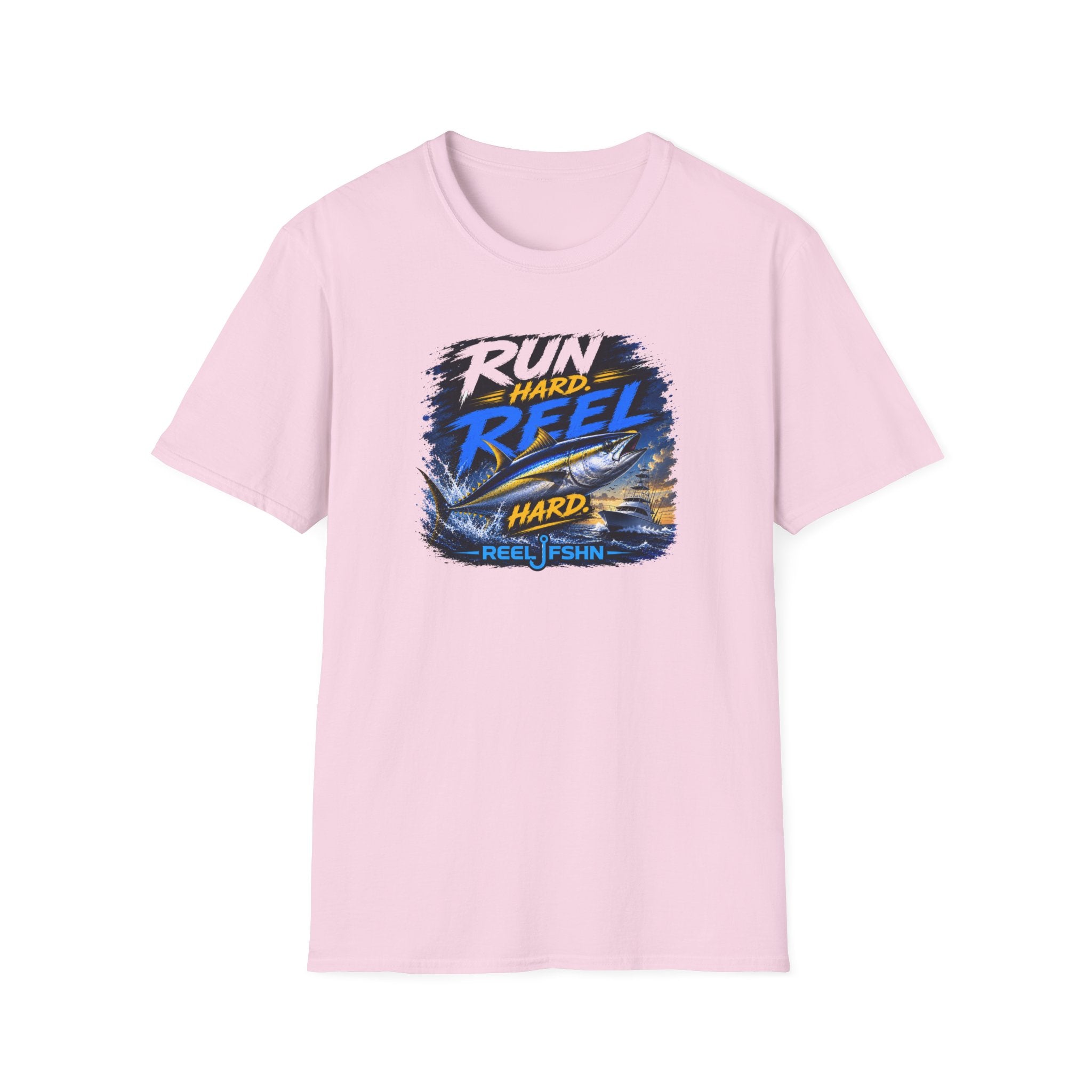 Run Hard REEL Hard T-Shirt